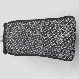 鉄製の砲丸金属の黒い鉄鎖鎧 ゴルフヘッドカバー