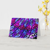 鉄製ハート カード (黄色い花)