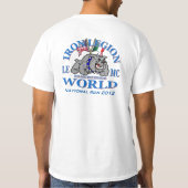 鉄軍隊LEMCの世界の国民の操業ワイシャツ2012年 Tシャツ (裏面)