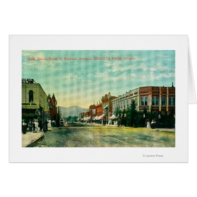 鉄道から六番目の通りの南向き (正面横)