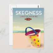 鉄道によるリンカーンシャーの歪曲 ポストカード (正面/裏面)