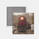 鉄道に勤める マグネット (正面/裏面)