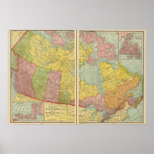 鉄道のあるカナダ ポスター (正面)