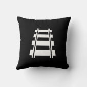 鉄道のピクトグラムの装飾用クッション クッション (裏面)