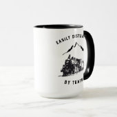 鉄道のマグで容易に気おもしろいを取られる マグカップ (正面右)