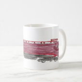 鉄道のマグ コーヒーマグカップ (正面右)