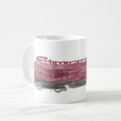 鉄道のマグ コーヒーマグカップ (正面左)
