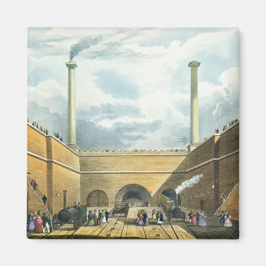 鉄道の入口はリバプールのエッジヒルにある マグネット (正面)