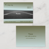 鉄道の名刺 名刺 (正面/裏面)