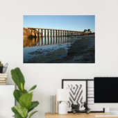 鉄道の架台 ポスター (ホームオフィス)