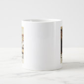 鉄道を働かせている2人との通り場面 ジャンボコーヒーマグカップ (正面)