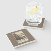 鉄道を働かせている2人との通り場面 ストーンコースター (横)