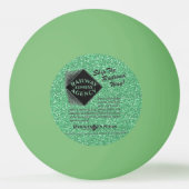 鉄道ウェイゴルフボー ルマーカーを出荷 卓球ボール (正面)