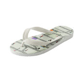 鉄道キッズトレイン&トラック キッズビーチサンダル (アングル)