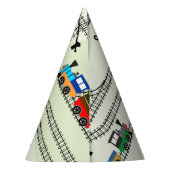 鉄道キッズトレイン&トラック パーティーハット (裏面)