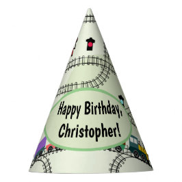 鉄道キッズトレイン&トラック パーティーハット