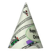 鉄道キッズトレイン&トラック パーティーハット (左)