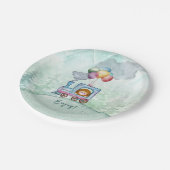 鉄道キッズトレイン&トラック ペーパープレート (アングル)