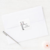 鉄道クロスリタイアリティースタンプ スクエアシール (封筒)