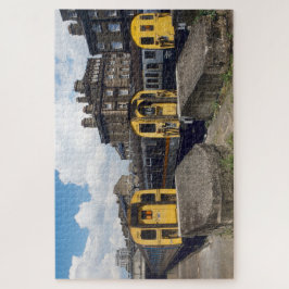 鉄道サイディング。 ジグソーパズル