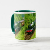 鉄道スチームトレインArt V マグカップ (正面左)