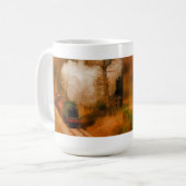 鉄道スチームトレインIII コーヒーマグカップ (正面左)