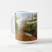 鉄道スチームトレインIII コーヒーマグカップ (正面左)