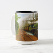 鉄道スチームトレインIII ツートーンマグカップ (正面左)