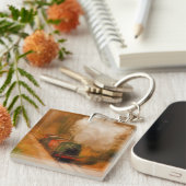 鉄道スポッタースチームとスモーク キーホルダー (正面右)