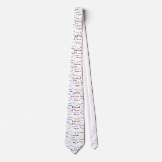 鉄道タイ ネクタイ (正面)