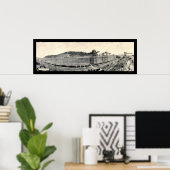 鉄道パナマ運河の写真1913 ポスター (ホームオフィス)