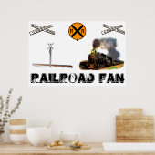 鉄道ファンポスター ポスター (キッチン)