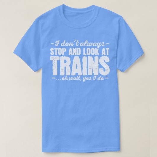 鉄道ファン Tシャツ (デザイン正面)