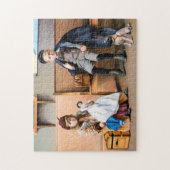 鉄道ポスター1898年 ジグソーパズル (縦)