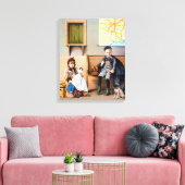 鉄道ポスター， 1898 キャンバスプリント (インサイチュ (リビング))