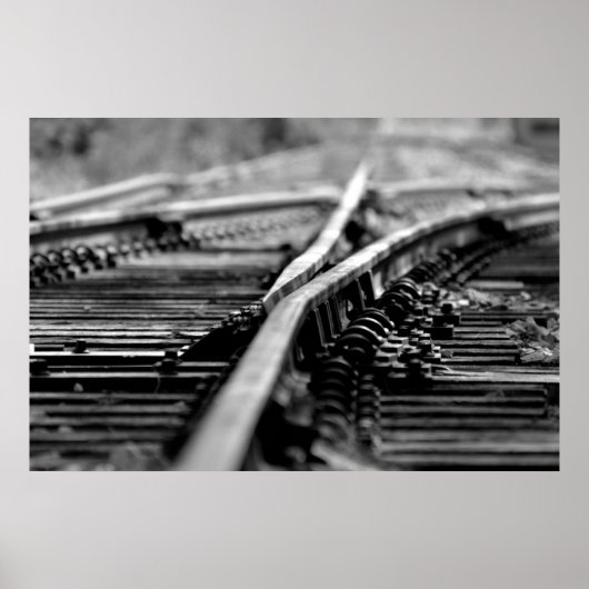 鉄道モダン線路 ポスター (正面)