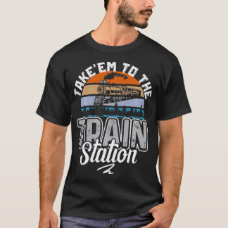 鉄道レトロヴィンテージSへ Tシャツ
