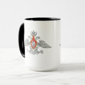 鉄道ロシアのヴィンテージロゴマグ マグカップ (正面左)