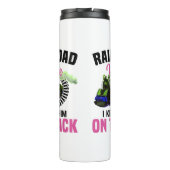 鉄道保の妻が蒸気機関車に乗った タンブラー (裏面)