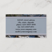 鉄道冬季営業 名刺 (裏面)