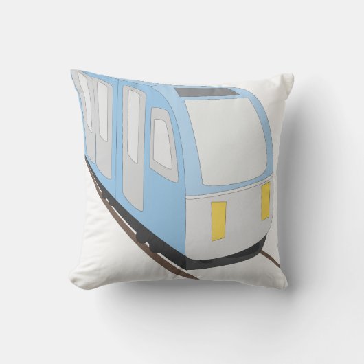 鉄道列車 クッション (正面)