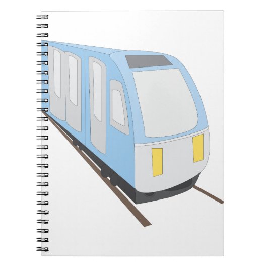 鉄道列車 ノートブック (正面)