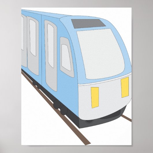 鉄道列車 ポスター (正面)