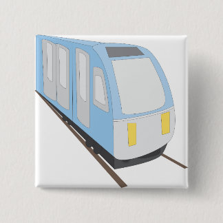 鉄道列車 缶バッジ