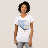 鉄道列車 Tシャツ (正面フル)