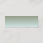 鉄道名刺 スキニー名刺 (裏面)