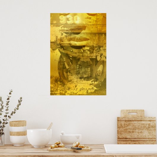 鉄道夢想家 ポスター (キッチン)