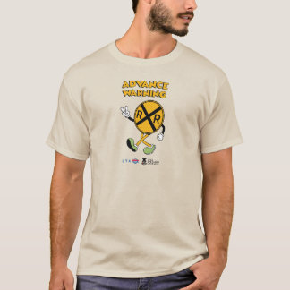 鉄道安全週間事前警告 Tシャツ