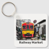 鉄道市場メークロンヴィンテージタイレトロ キーホルダー (正面)