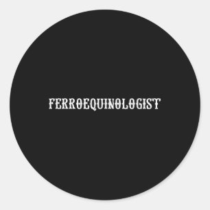 鉄道愛好家のためのForequinologist列車のシャツ ラウンドシール